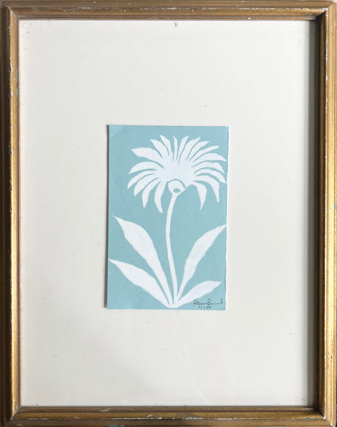 Impression de Fleurs No. 15 (white on cabana)