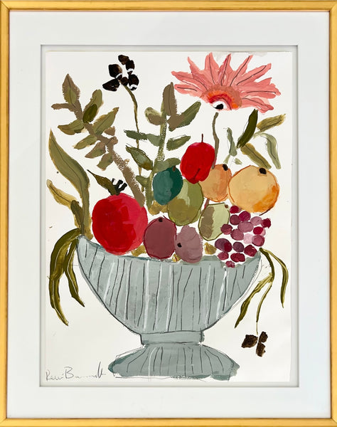 Fruit Bowl with Safflower